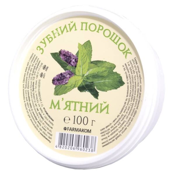 Zobu pulveris Piparmētru