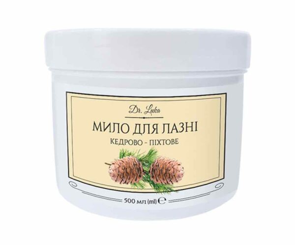Dr.Luka Bathhouse soap Cedar-Fir 500 ml