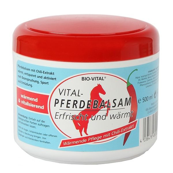 BIO-VITAL® ZIRGU balzams sildošs ar čili ekstaktu