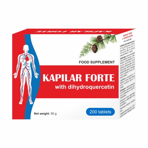 КАПИЛАР ФОРТЕ с дигидрокверцетином