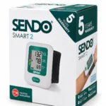 Tonometer SENDO SMART-2 on forearm with arrhythmia indicator