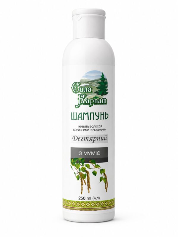 Tar shampoo with Mumio